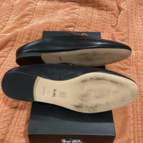 Coach sienna leather slides size 7 - Picture 3 of 5